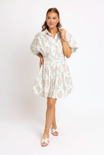 Load image into Gallery viewer, Vintage Floral Button Shirt Dress
