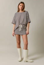 Load image into Gallery viewer, Stripe Tee &amp; Skort Set
