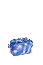 Load image into Gallery viewer, Small Gingham Ruffle Pouch
