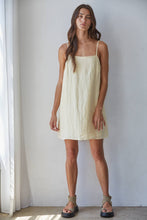 Load image into Gallery viewer, Woven Linen Mini Dress
