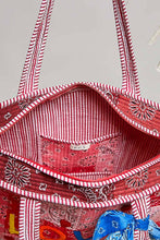 Load image into Gallery viewer, LOVE Quilted Tote Bag
