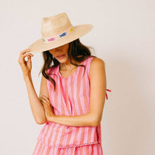 Load image into Gallery viewer, Colorful Fin Palm Hat
