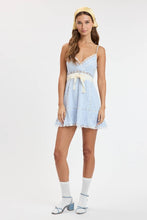 Load image into Gallery viewer, Ribbon Lace Mini Dress
