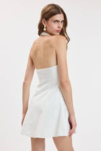 Load image into Gallery viewer, Halter Double Breasted Mini Dress

