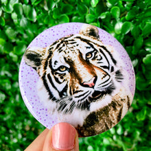 Load image into Gallery viewer, Glistening Tiger - Lavender - Game Day Button
