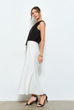 Load image into Gallery viewer, Layered Waistband Flared Midi Skirt
