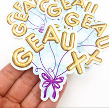 Load image into Gallery viewer, GAME DAY STICKER - Balloons - Geaux
