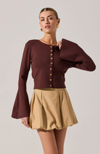 Load image into Gallery viewer, Nylah Bell Sleeve Cardigan
