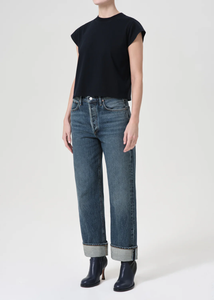 Bryce Cap Sleeve in Storm