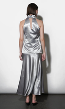 Load image into Gallery viewer, Addison Cowl Funnel Neck Halter Top
