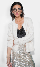 Load image into Gallery viewer, Blythe Cable Fuzzy Knit Button Up Cardigan

