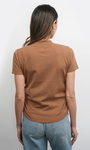 Darcy Ruched Sides Knit Top