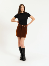 Load image into Gallery viewer, Stash Skirt in Cognac
