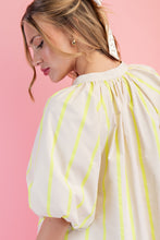 Load image into Gallery viewer, Puff-sleeve Mini Shift Dress
