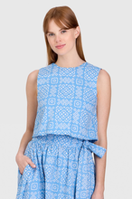 Load image into Gallery viewer, Lanai Tile Crop Top
