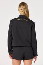 Load image into Gallery viewer, Jalen Embroidered Cropped Jacket
