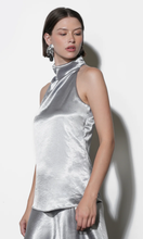 Load image into Gallery viewer, Addison Cowl Funnel Neck Halter Top
