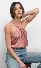 Load image into Gallery viewer, Lucinda Satin Halter Top
