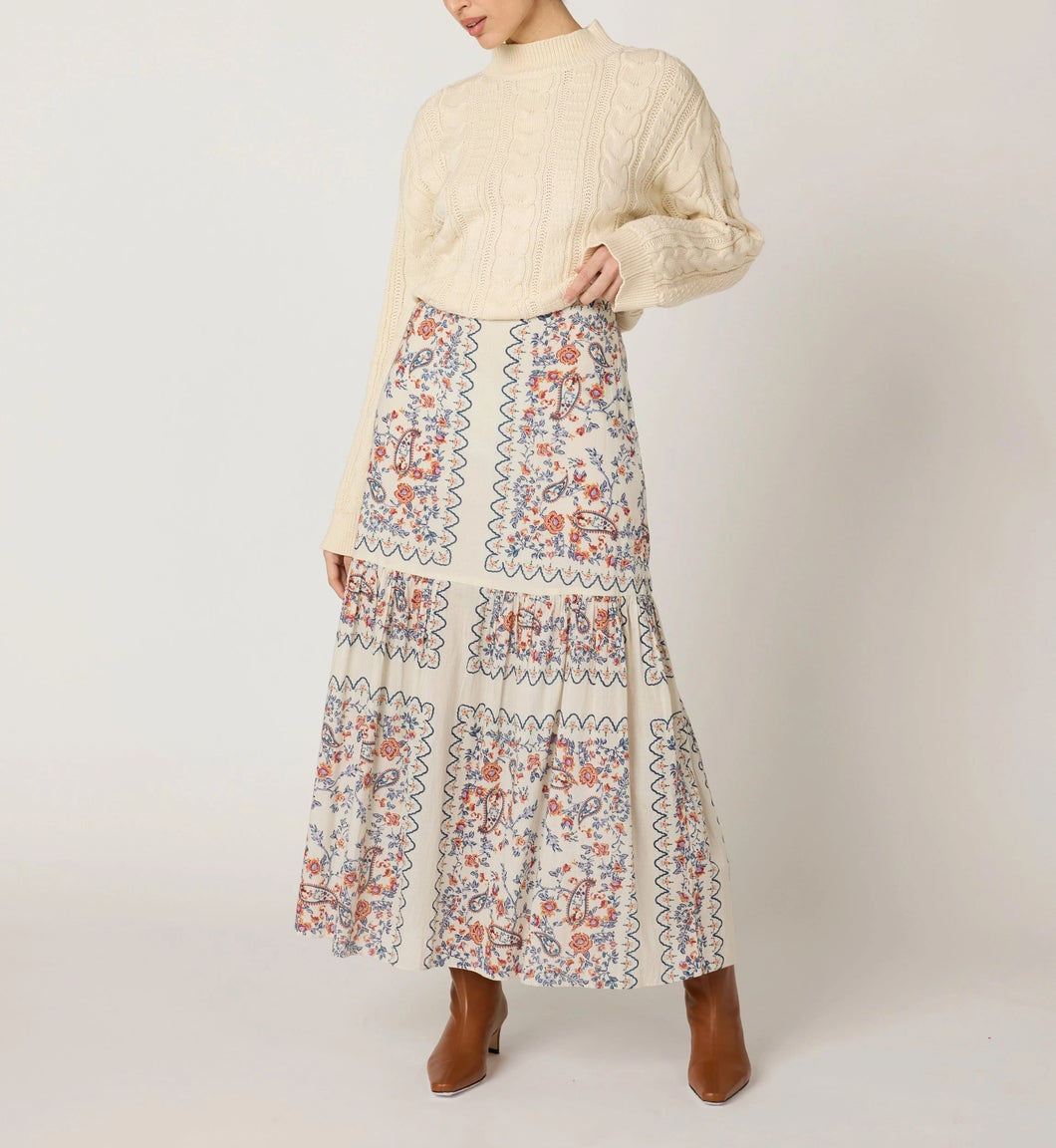 Majorie Ankle Skirt